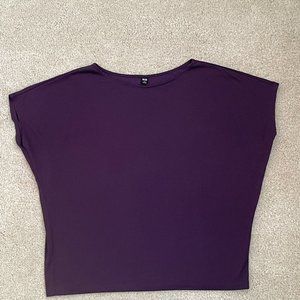 Uniqlo Womens Purple Shirt